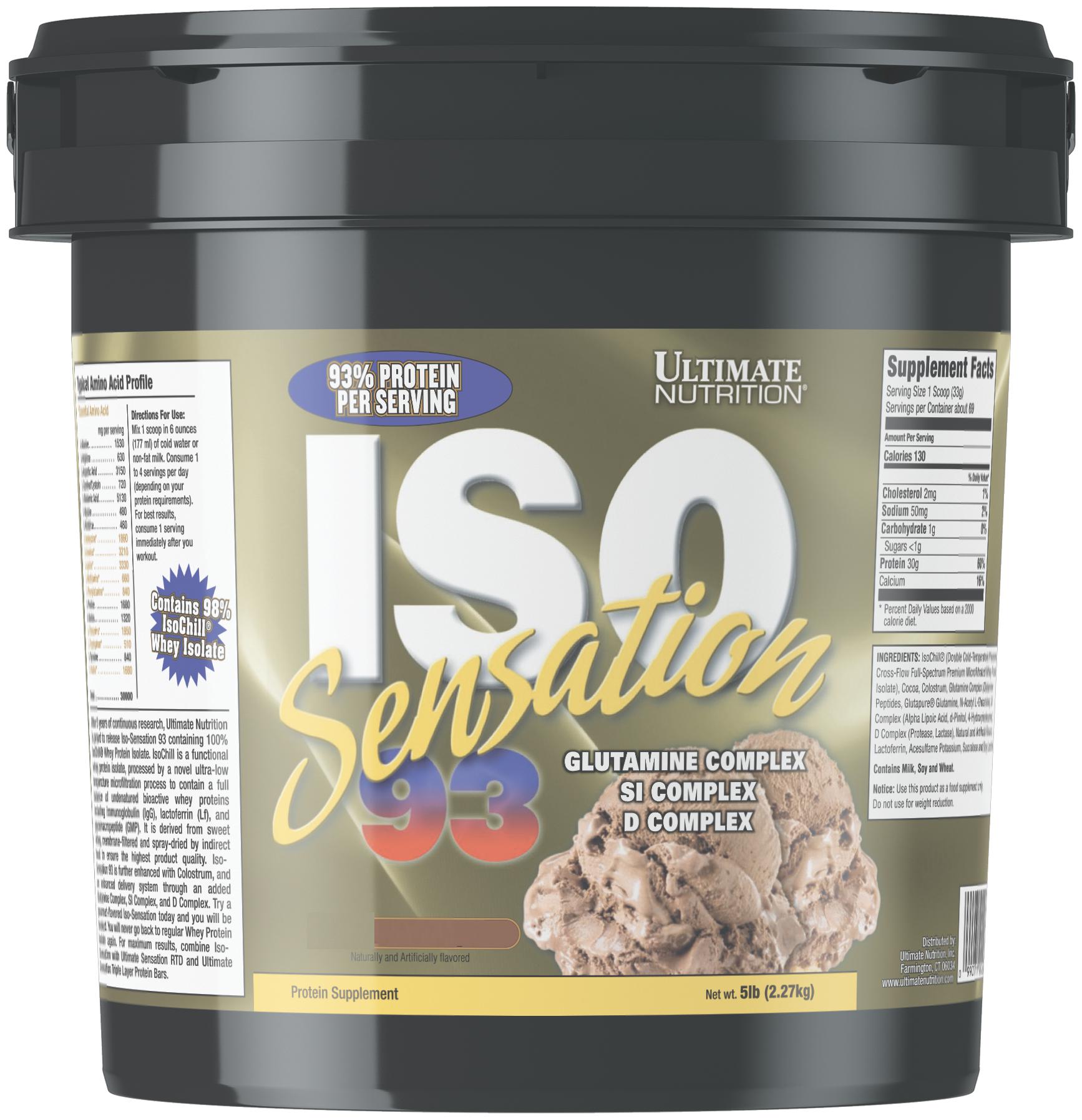 

Ultimate Nutrition Iso Sensation 2 27 kg Pack of 1