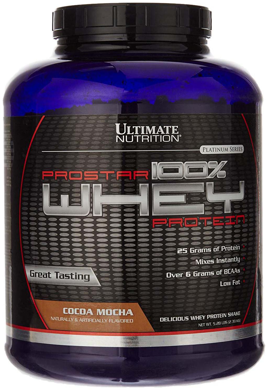

Ultimate Nutrition Prostar 100 Whey Protein 2 39 kg (5 28 lb) Cocoa Mocha