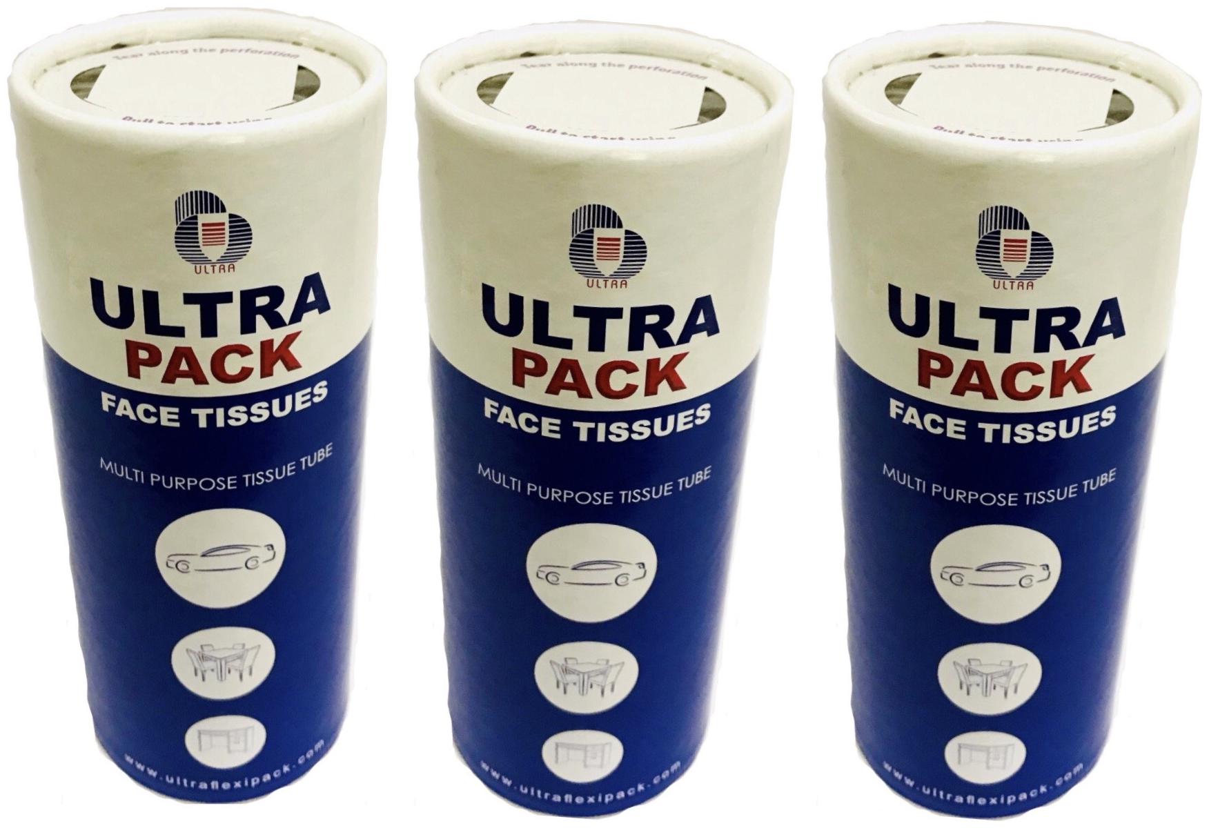 

ULTRA PACK Facial Tissue Can (Pack of 3)