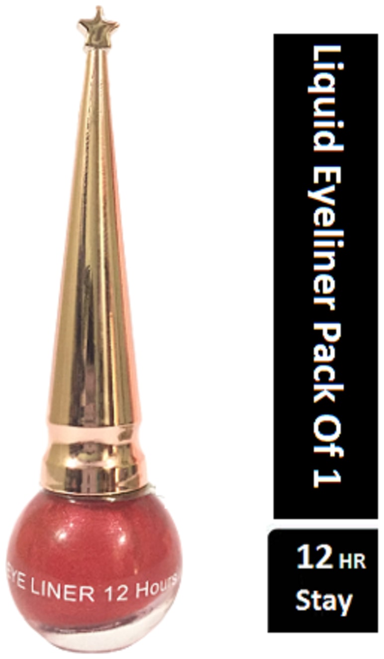 

Unbox Long Wearing Liquid Eyeliner Red Glitter Waterproof Eyeliner 6ml