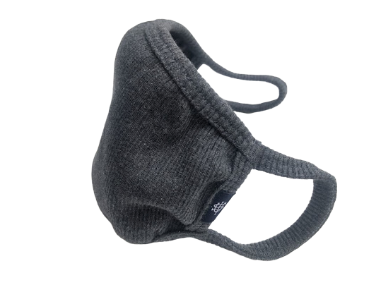 

USI MIB Mask Washable Reusable Biodegradable Cotton Face Mask (Color Anth Grey)