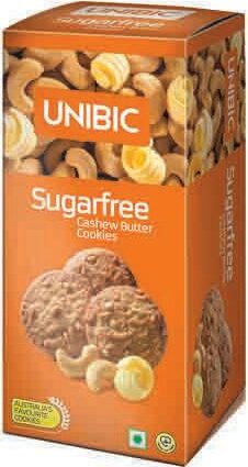 

Unibic Cookies - Cashew Butter (Sugar Free) 75 g