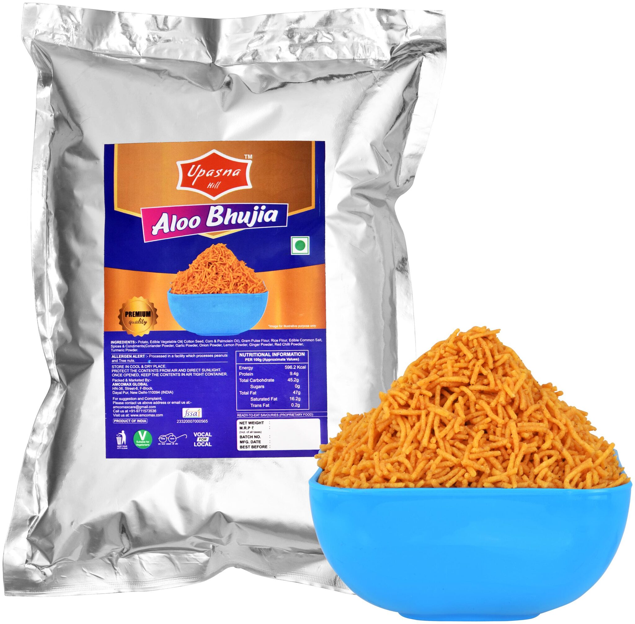 

Upasna Hill Allo Bhujia Namkeen 400 g
