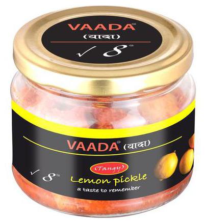 

Vaada Tangy Lemon Pickle 250 g