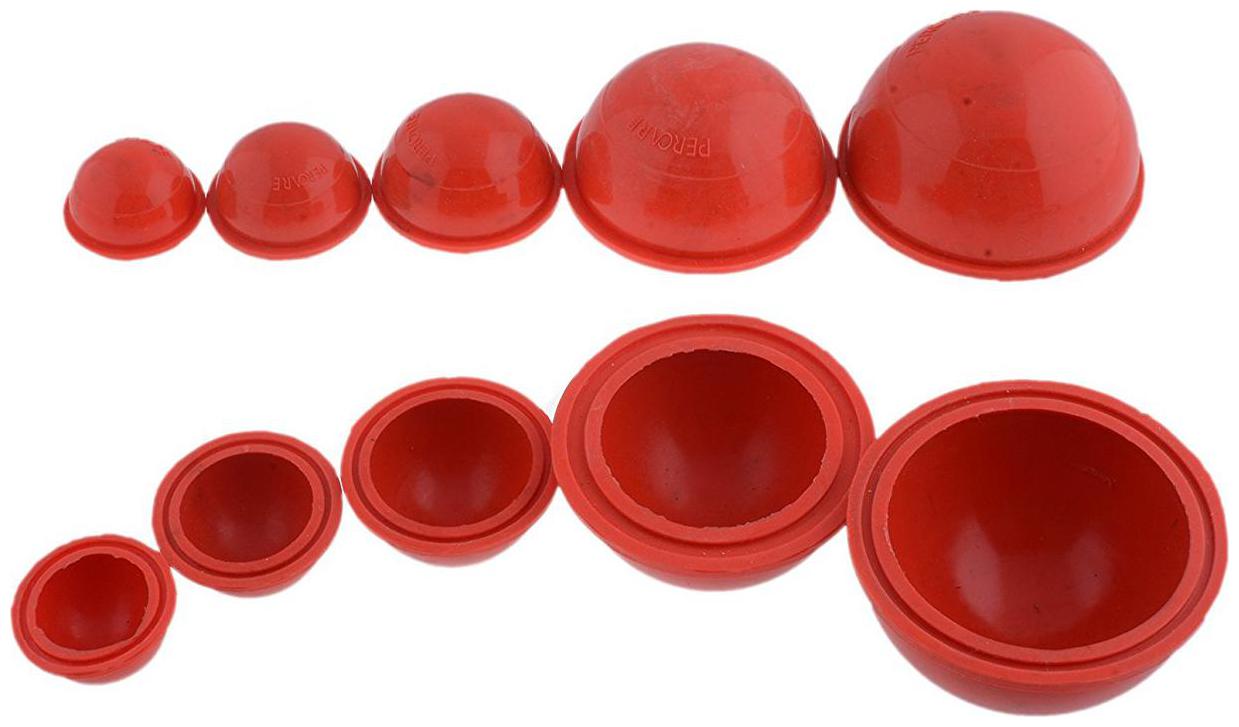 

Vacuum Cups Set of 10 Variable Size High Quality Silicon Cups Benefits of Cupping Therapy