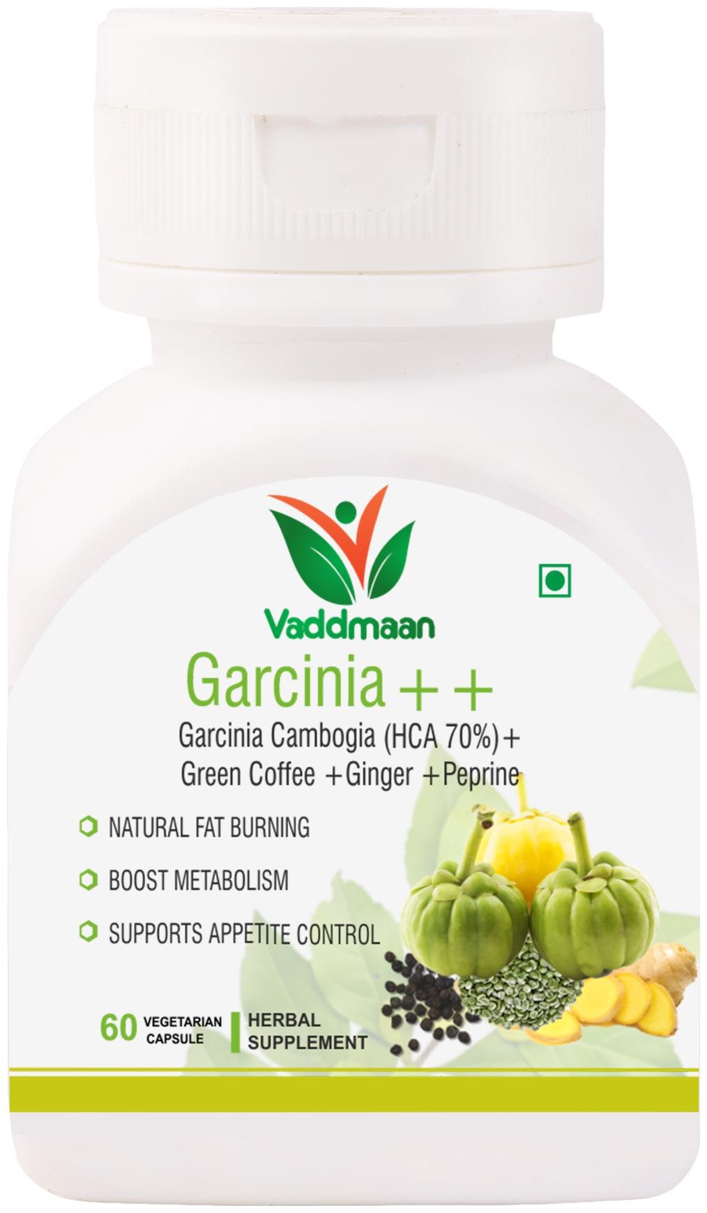 

Vaddmaan Garcinia for Weight Loss 60 Capsules