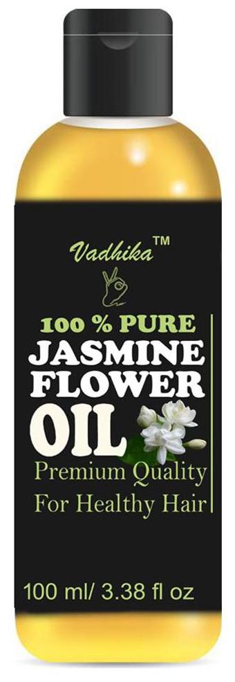 

Vadhika 100 Pure Natural Cold Pressed Jasmine Flower Oil For Hair Skin 100ml