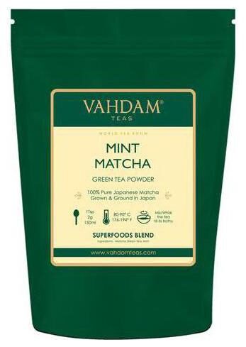 

VAHDAM Green Tea Powder - Mint Matcha 50 g