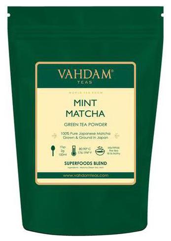 

VAHDAM Green Tea Powder - Mint Matcha 50 g