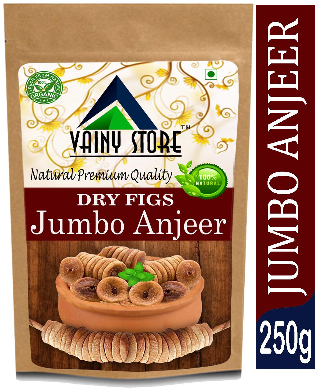 

Vainy store 100 Natural Anjeer Dried Figs Best Quality Figs 250g
