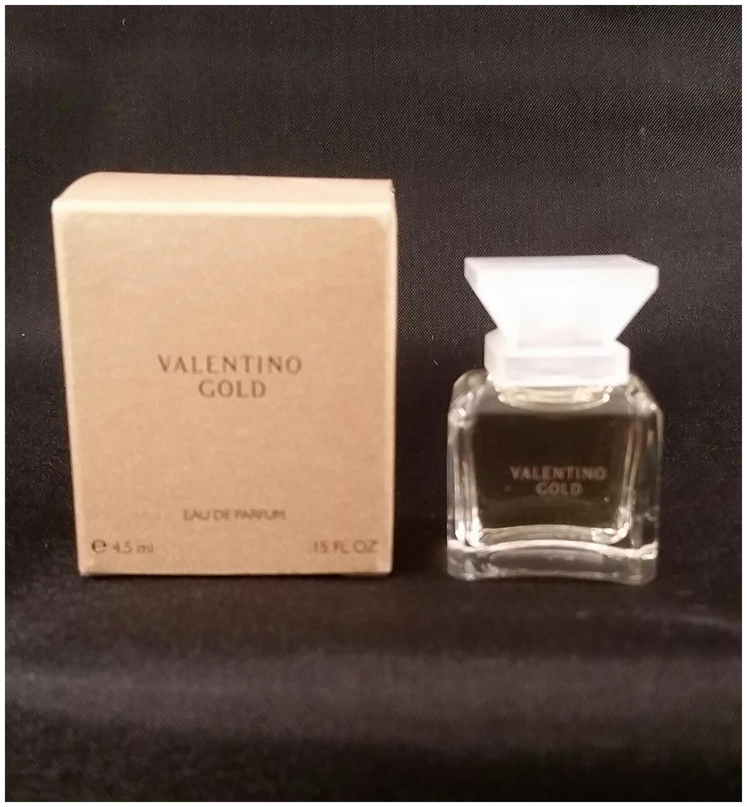 

Valentino Gold by Valentino EDP 4 5ml 15oz New in Box MINIATURE