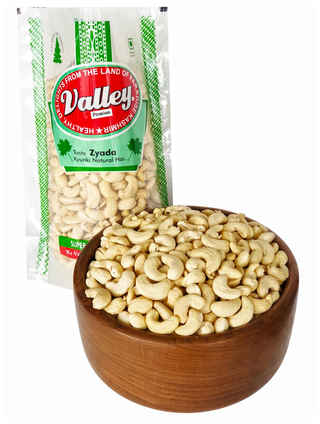 

Valleys Premium Regular Cashewnuts 900 g (Kaju)