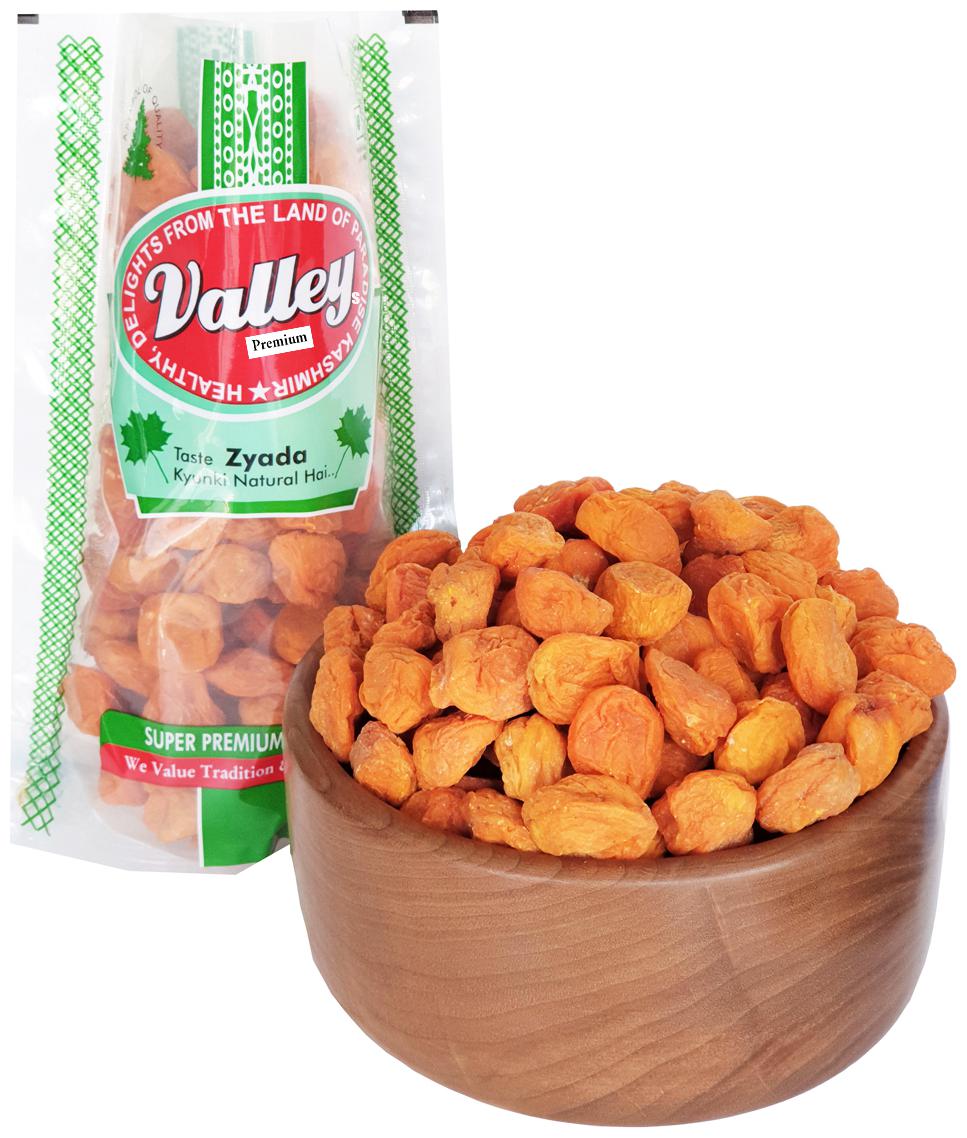 

Valleys Premium Kashmiri Dried Apricots 900 g Khubani