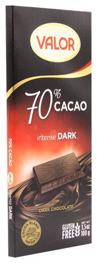 

Valor 70 Dark Chocolate 100 g