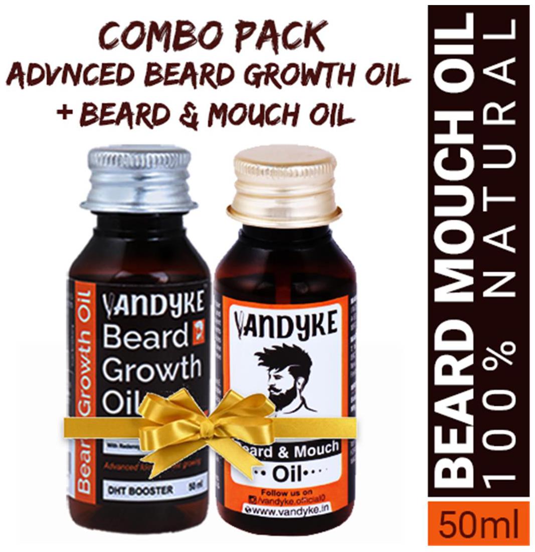 

Vandyke Mooch and Beard Oil 50ml Advanced Plus Beard oil 50ml (Pack of 2)