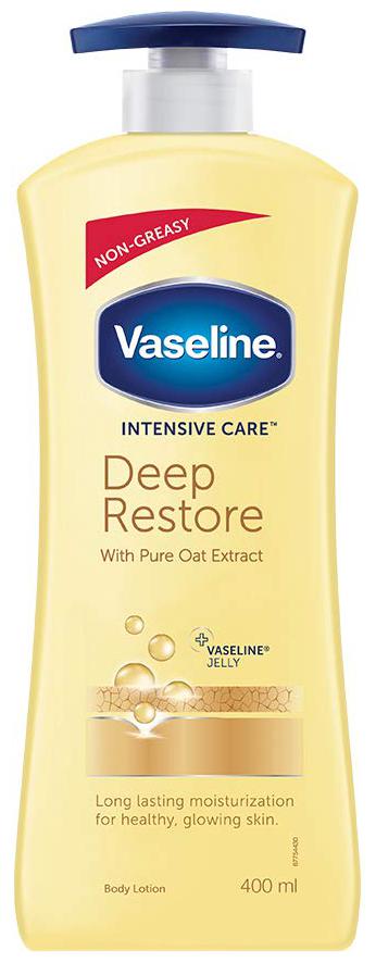 

Vaseline Intensive Care Deep Restore Body Lotion 400ml Bottle