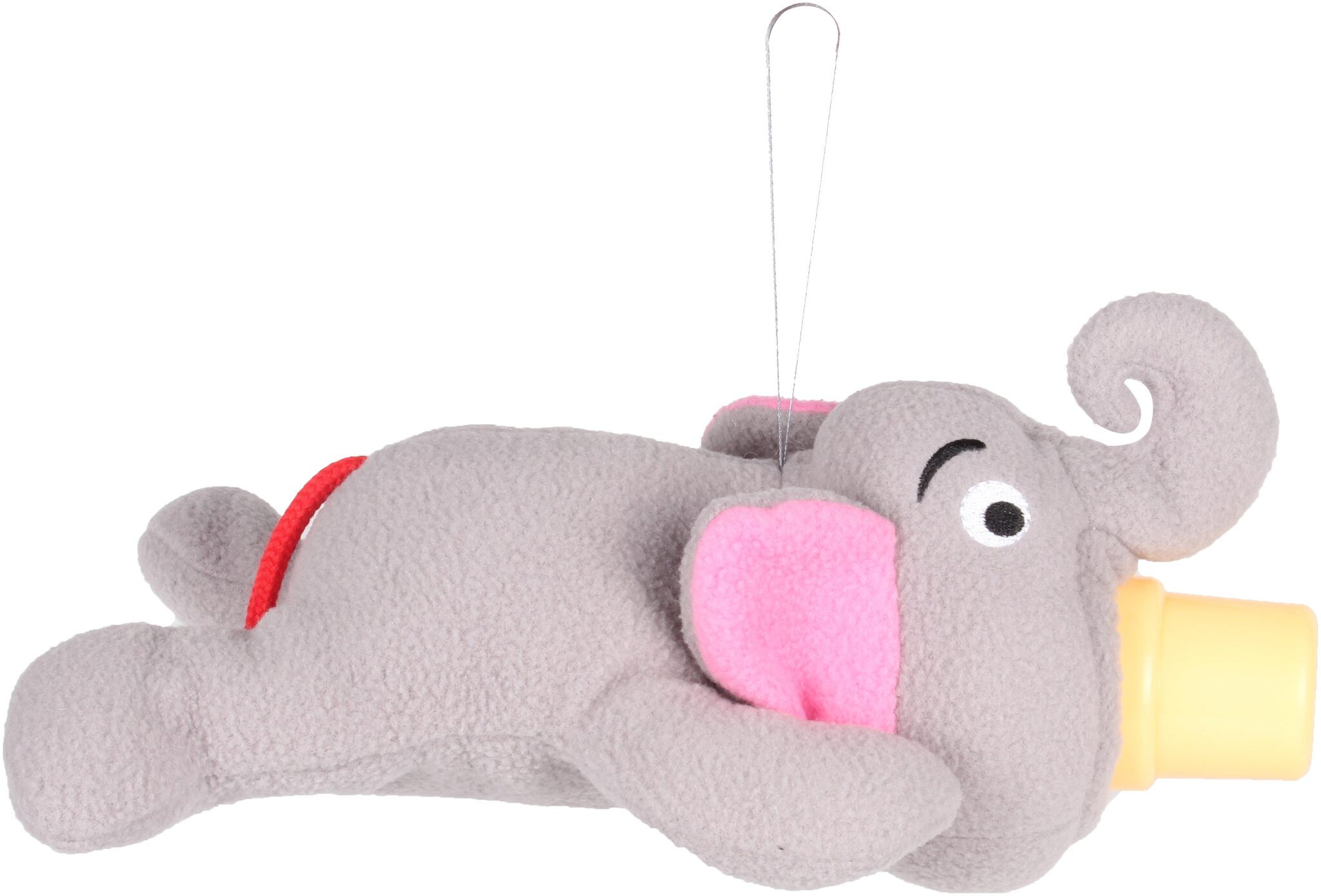

VBaby Elephant Shape Cute Soft Toy Milk Feeding Bottle Cover 0 -24 Months (Pack Of 1)