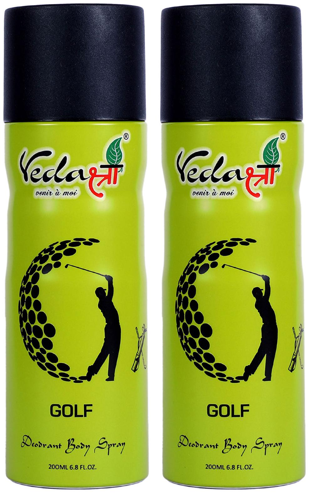 

Vedashree Golf Deodorant Spray For Men Women 200ml(Pack of 2)