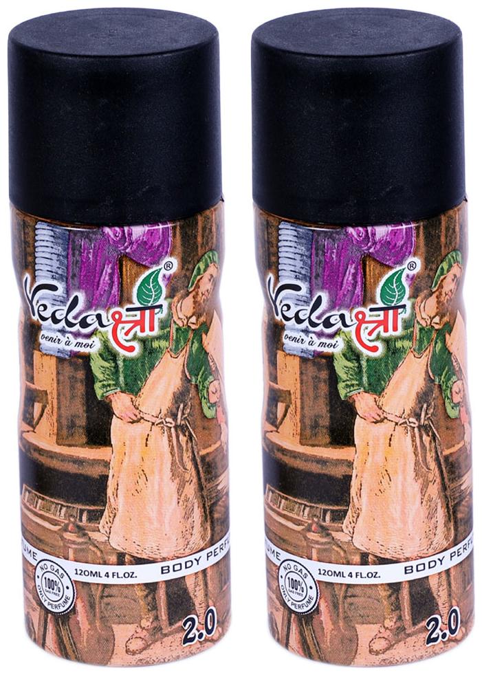 

Vedashree Two 2 0 Deodorant Spray For Men Women 120ml(Pack of 2)