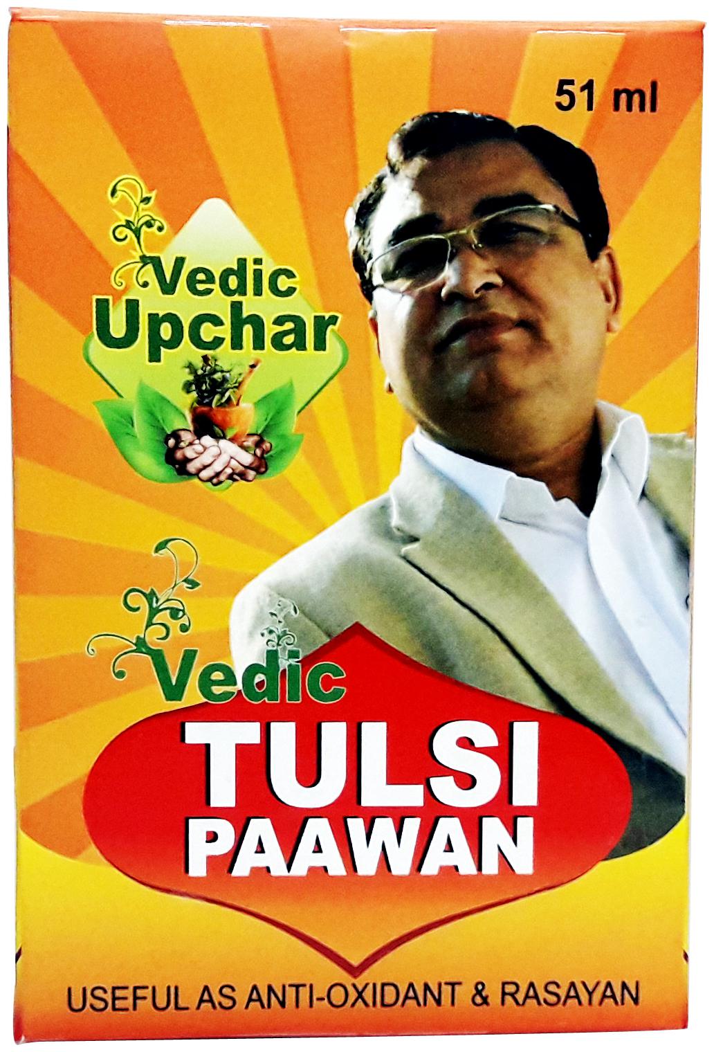 

Vedic Upchar Natural Tulsi Paawan Drops 51 ml