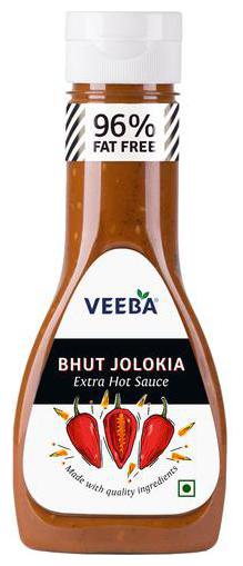 

Veeba Bhut Jolokia Extra Hot Sauce 300 g