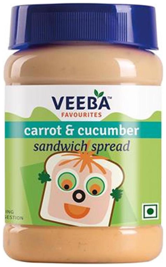 

Veeba Carrot Cucumber Sandwich Spread 280g