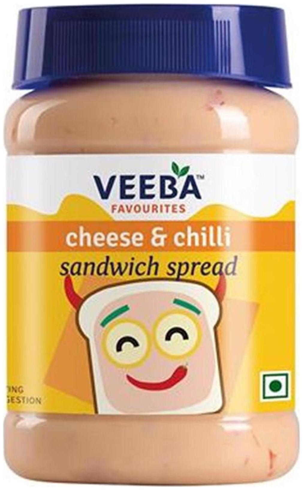 

Veeba Cheese Chilli Sandwich Spread 275g