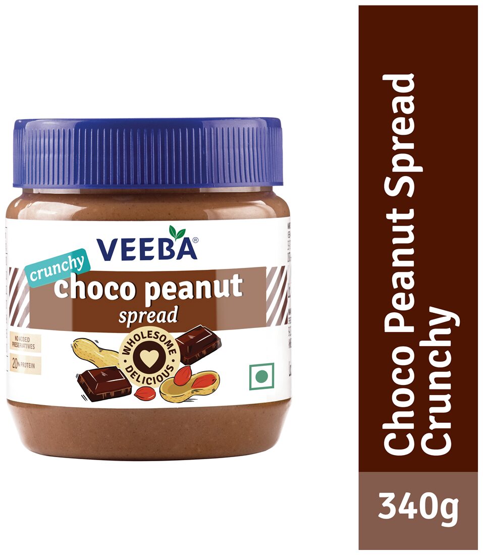 

Veeba Choco Peanut Spread Crunchy 340g