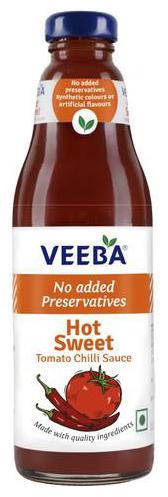 

Veeba Hot Sweet Tomato Chilli Sauce - No Added Preservatives 500 g