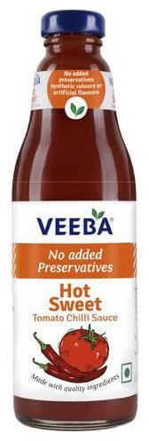

Veeba Hot Sweet Tomato Chilli Sauce - No Added Preservatives 500 g