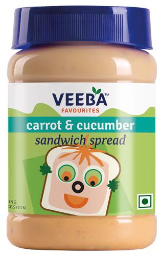

Veeba Sandwich Spread - Carrot Cucumber 280 g