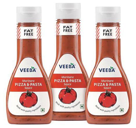 

Veeba Sauce - Marinara Pizza Pasta 310 g