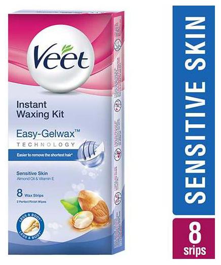 

Veet Full Body Waxing Kit - Sensitive Skin 8 Strips