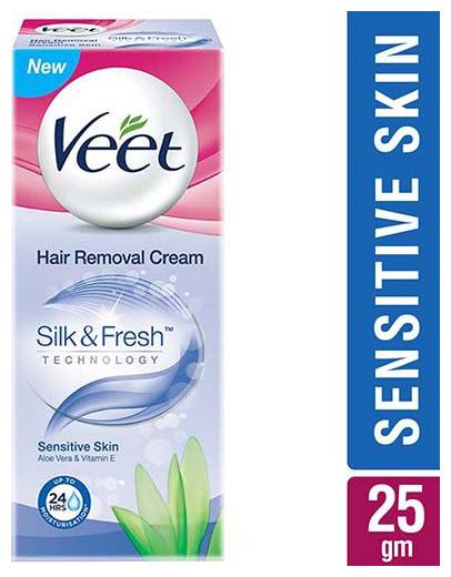 

Veet Hair Removal Cream - Silk Fresh Sensitive Skin 25 g
