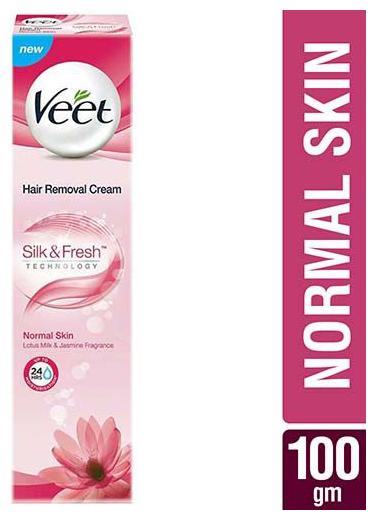 

Veet Hair Removal Cream Silk Fresh Normal Skin 100 g