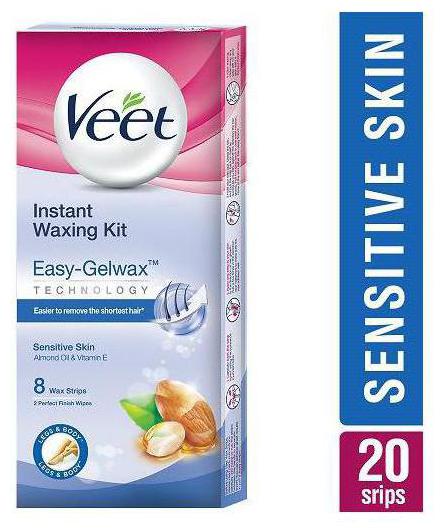 

Veet Waxing Kit Full Body - Sensitive Skin 20 Strips