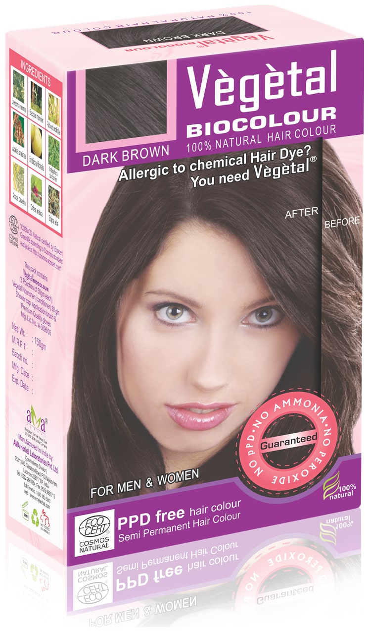 

Vegetal Bio Colour-Dark Brown 150 g