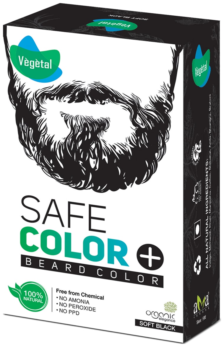 

Vegetal Safe Color For Beard-Soft Black 25 g
