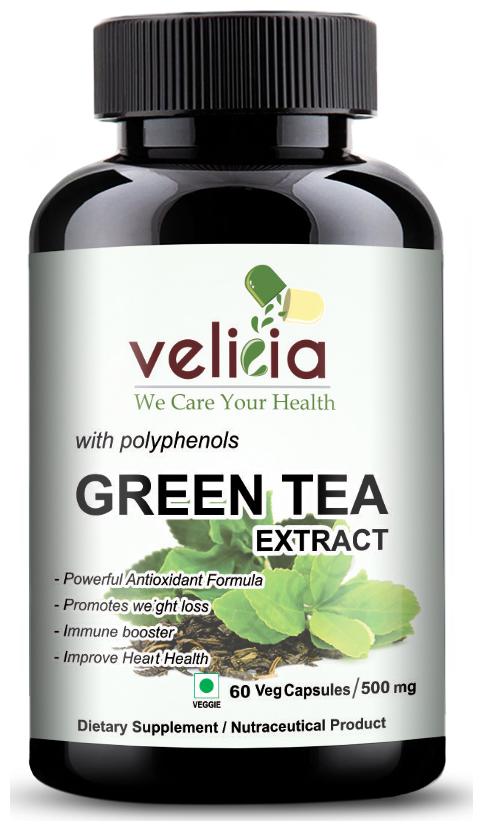 

Velicia Green Tea Extract for weight loss (60 Capsules)