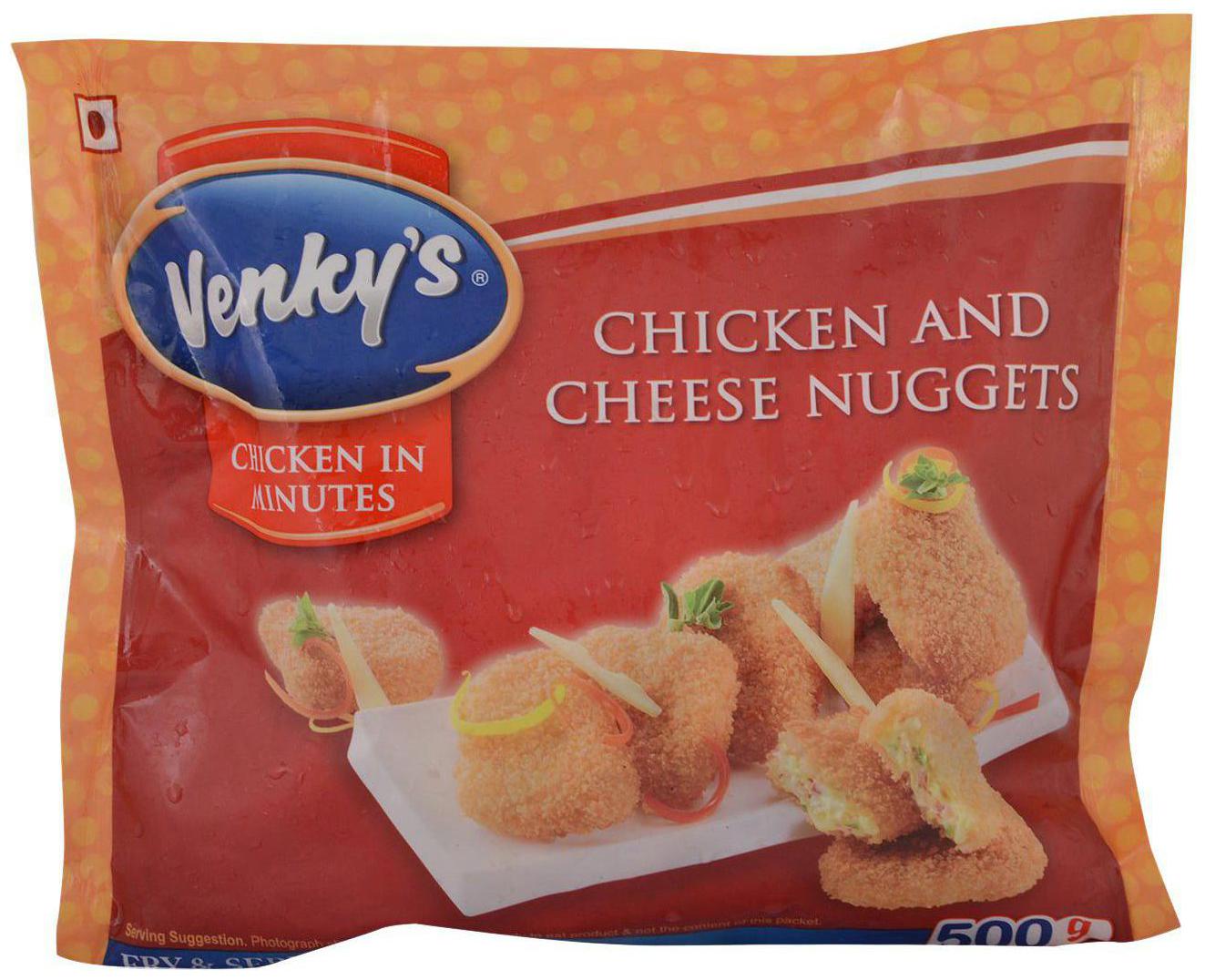 

Venkys Chicken - Chese And Nuggets 500 g
