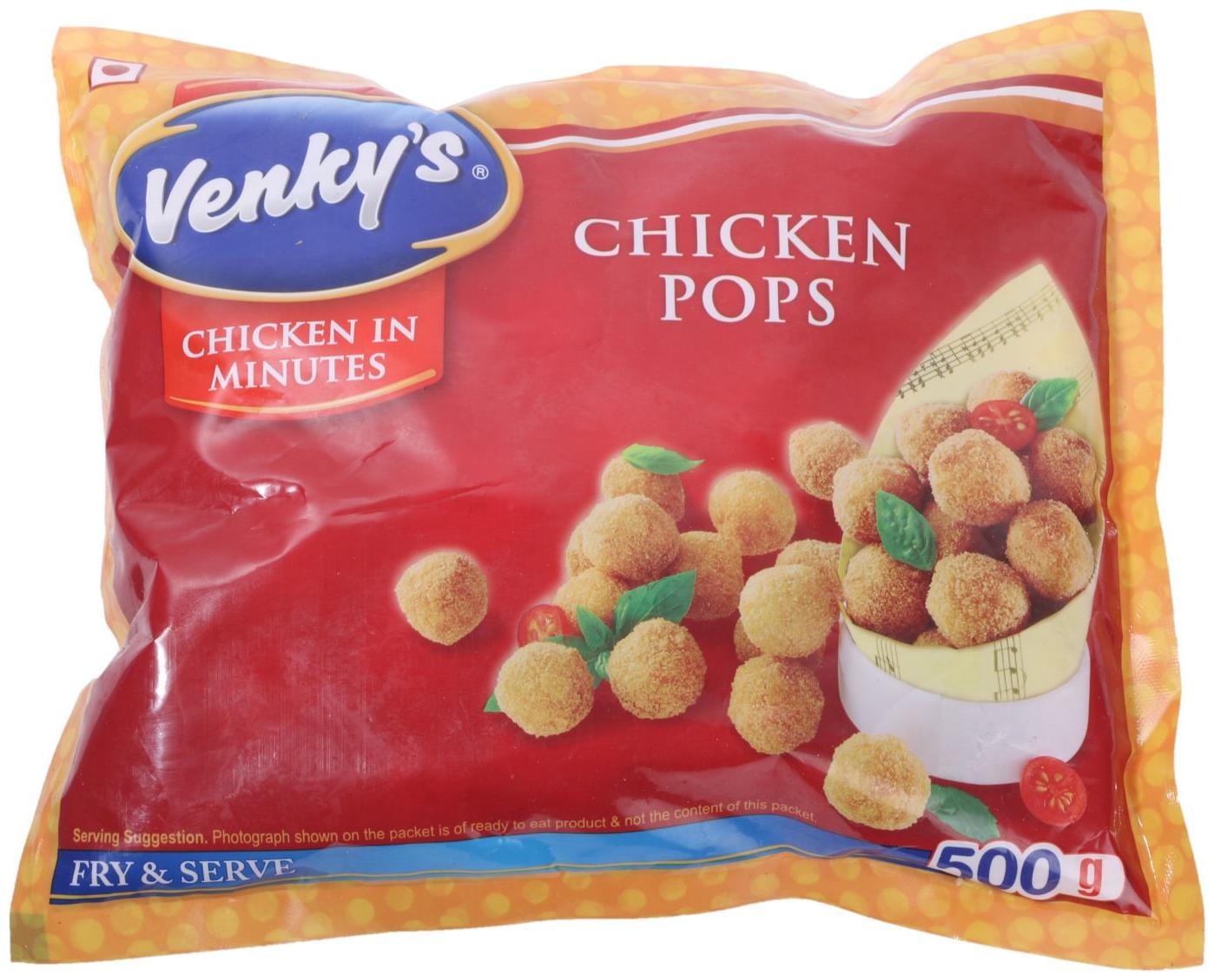 

Venkys Chicken - Pops 500 g