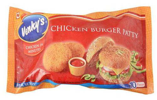 

Venkys Chicken - Burger Patty 500 g