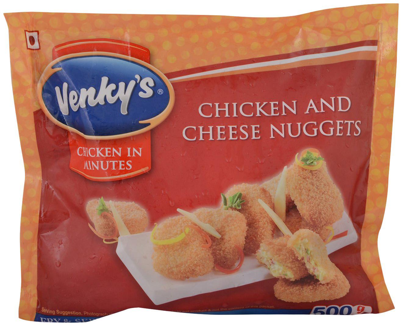 

Venkys Chicken - Chese And Nuggets 500 g