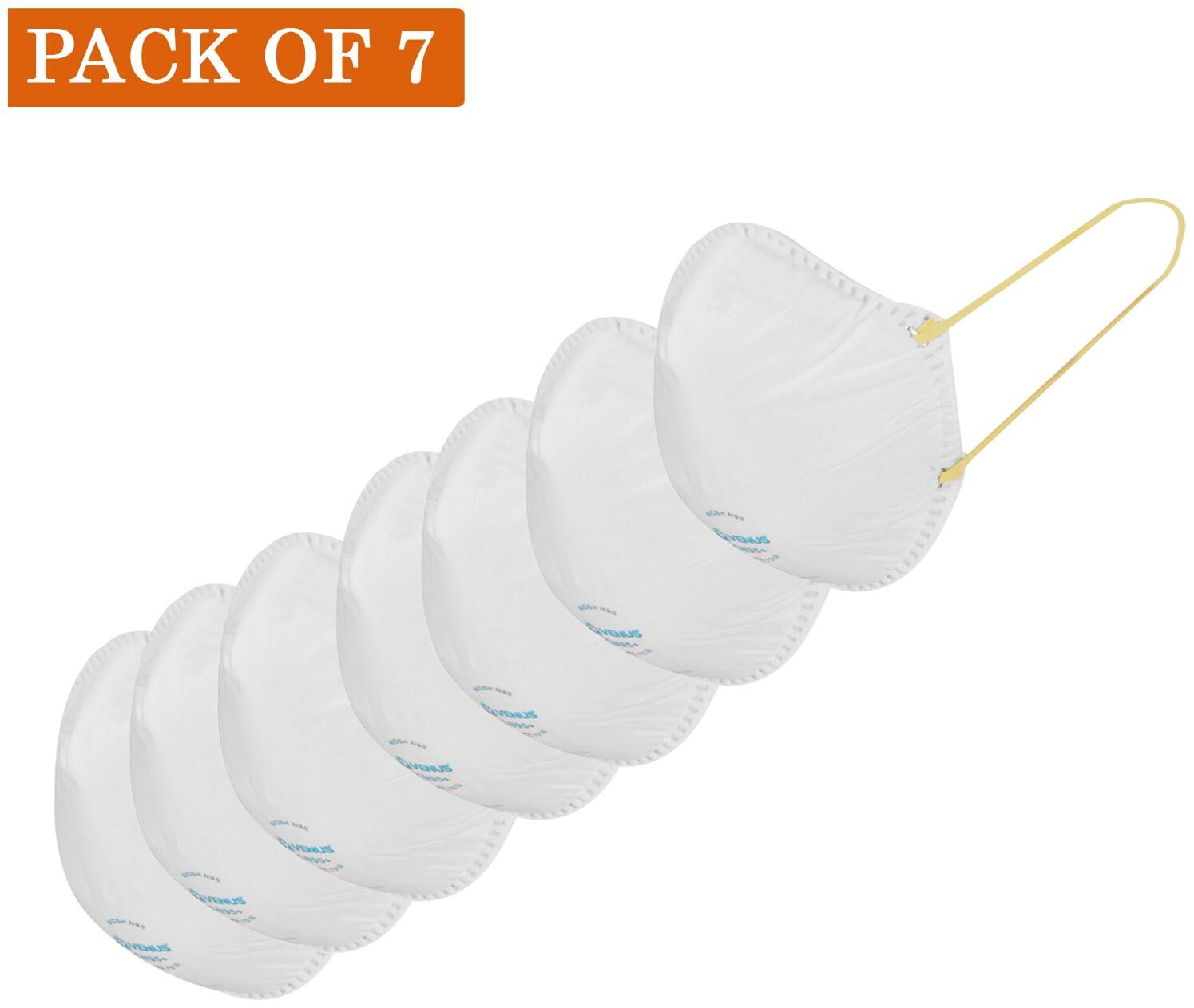

VENUS Anti Pollution Activate CN95 Mask Respirator- NIOSH Approved (Pack of 7)