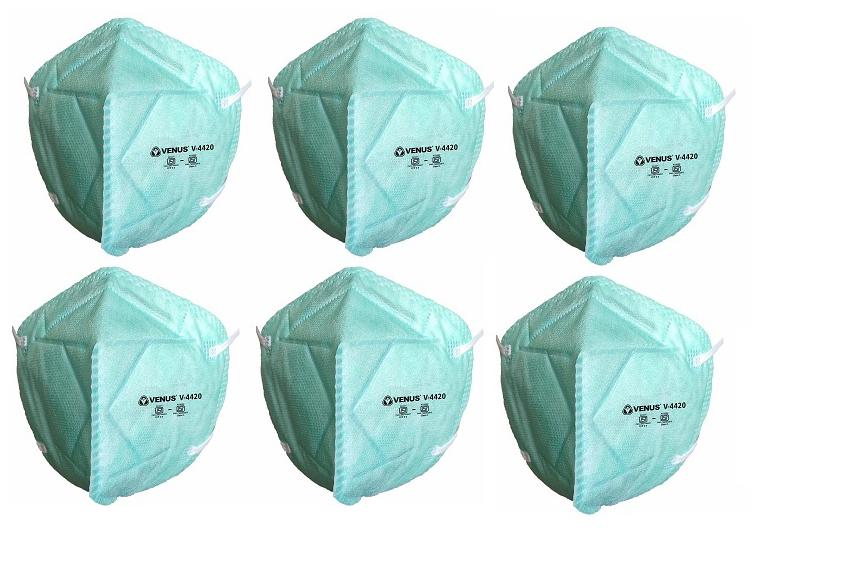 

Venus Face mask Style Respirator (Pack of 6)