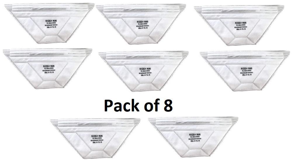 

Magnum N95 Mask - NIOSH Approved (Pack Of 8)