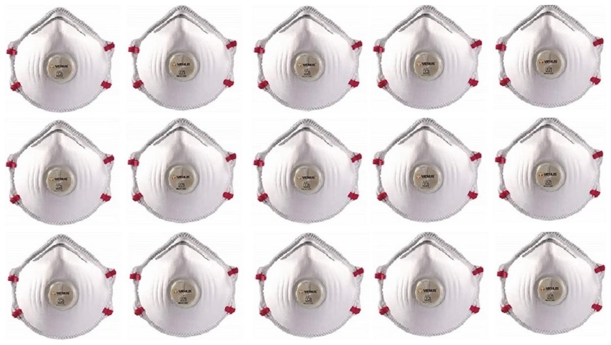 

Venus V-20-V Safety Mask (Pack of 15)