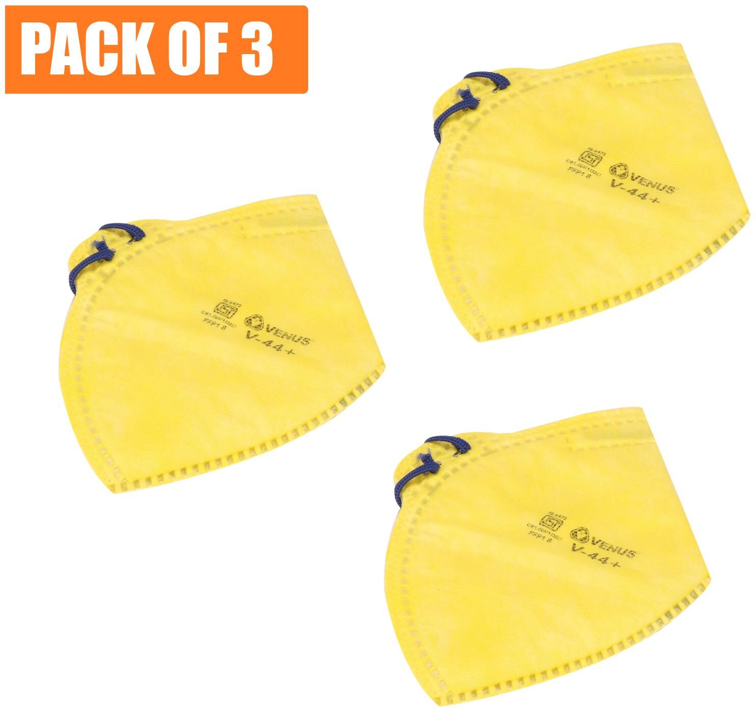 

Venus V44 Face Mask ISI Marked ( Pack of 3)