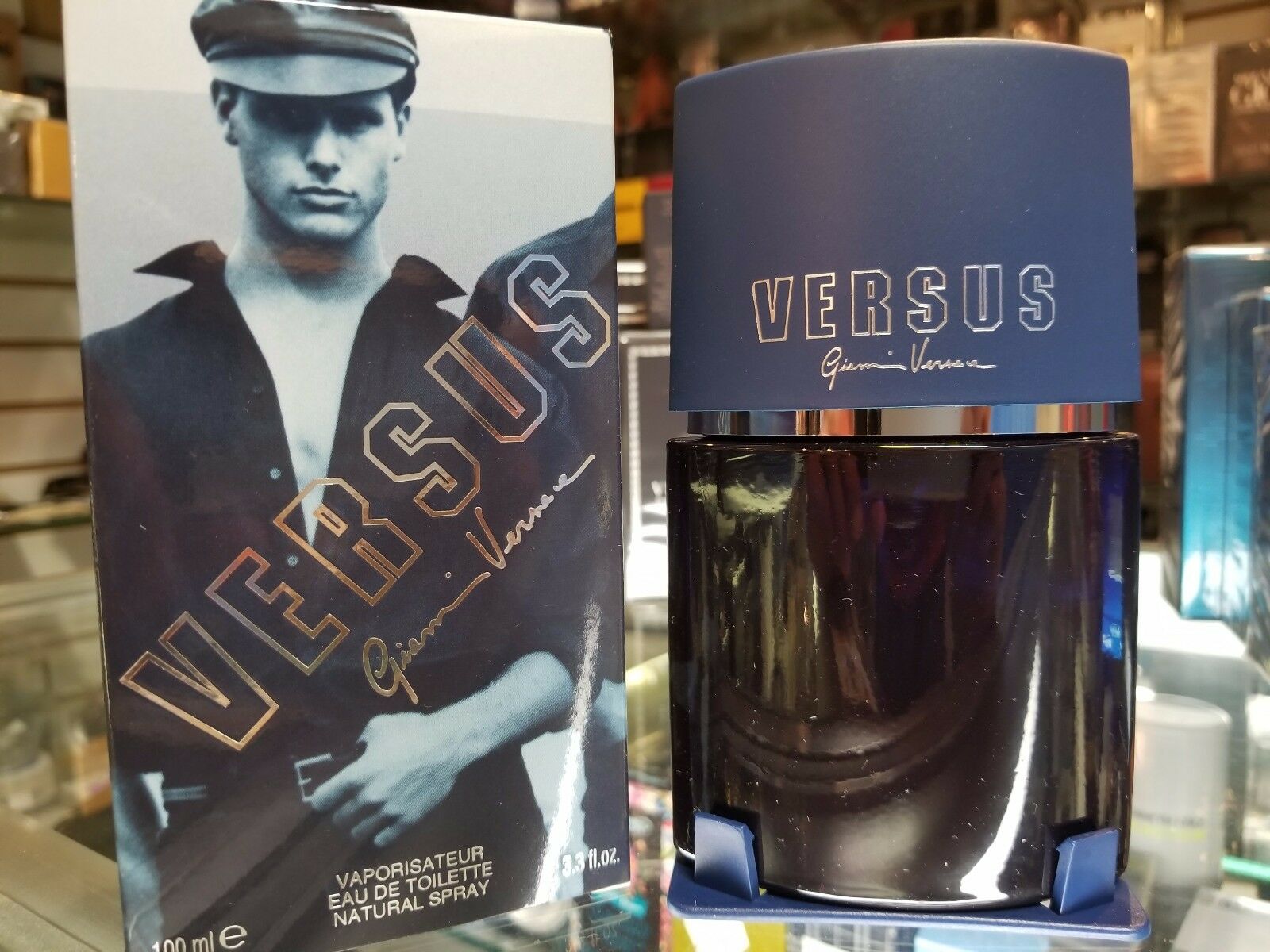 

VERSUS by Gianni Versace for Men 3 3 oz 100 ml Eau de Toilette EDT Spray RARE
