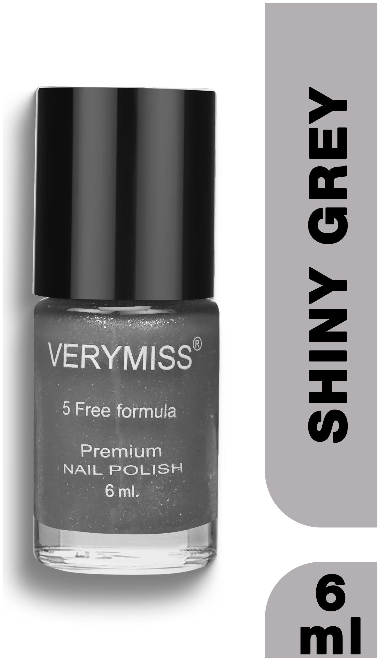 

Verymiss-Premium Nail Polish 6 ml-Grey Shimmer